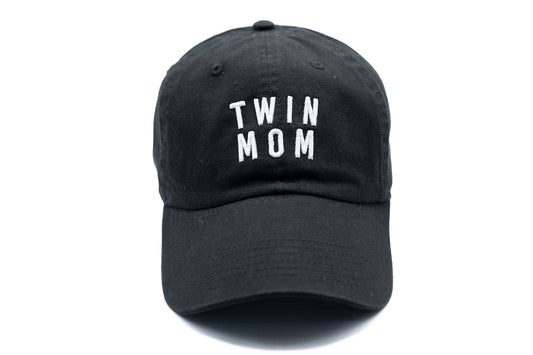 Black Twin Mom Hat