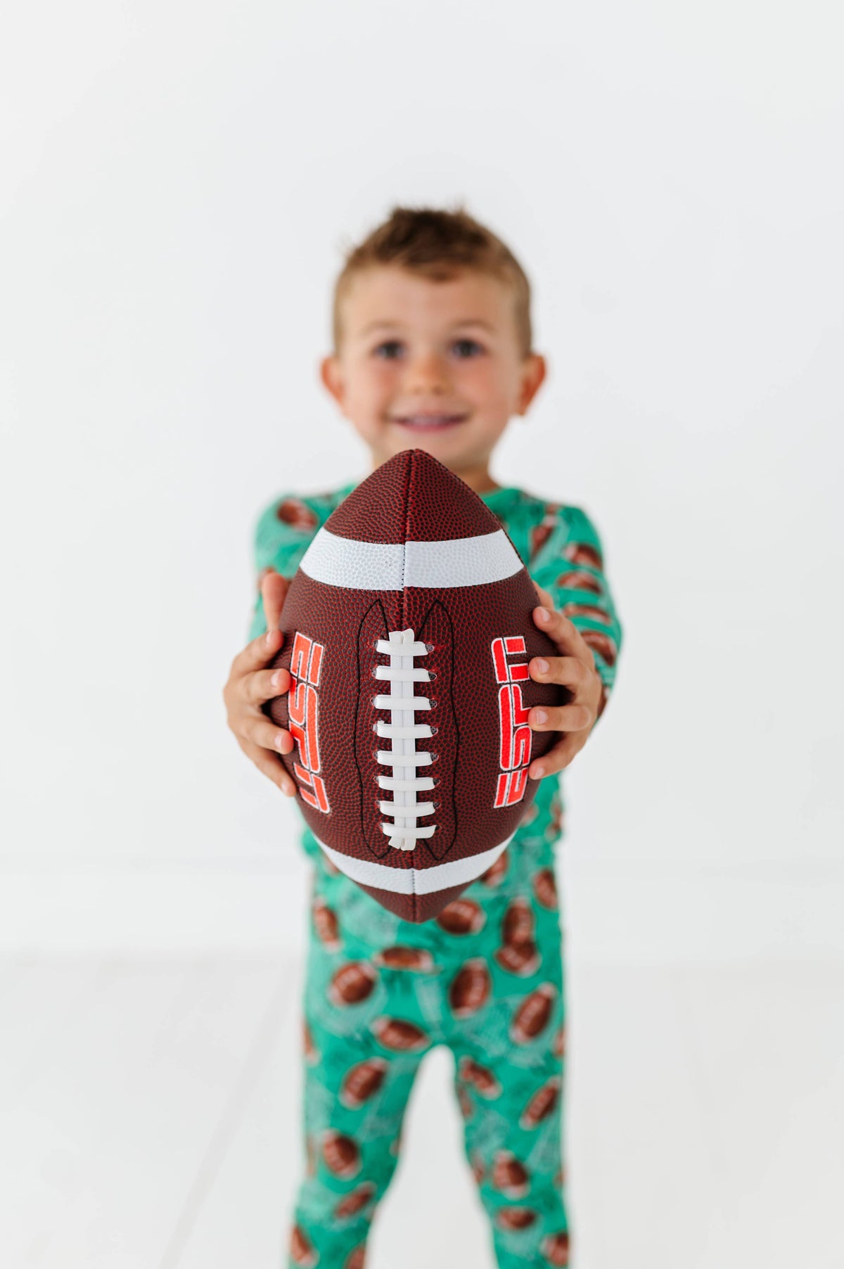 Football Field Bamboo Pajama Set