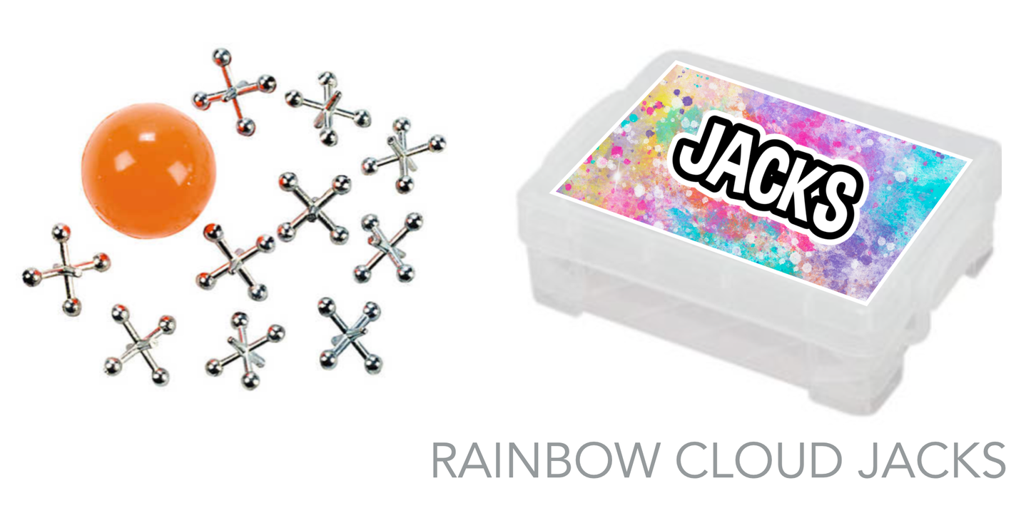 Rainbow Cloud Jacks