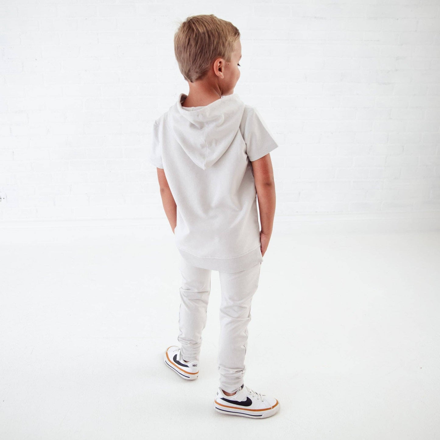Silver Pearl Bamboo Jogger Set