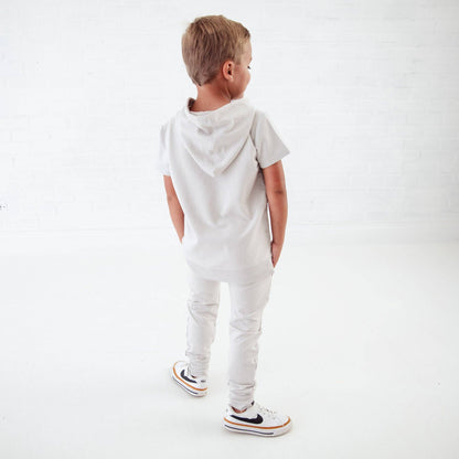 Silver Pearl Bamboo Jogger Set