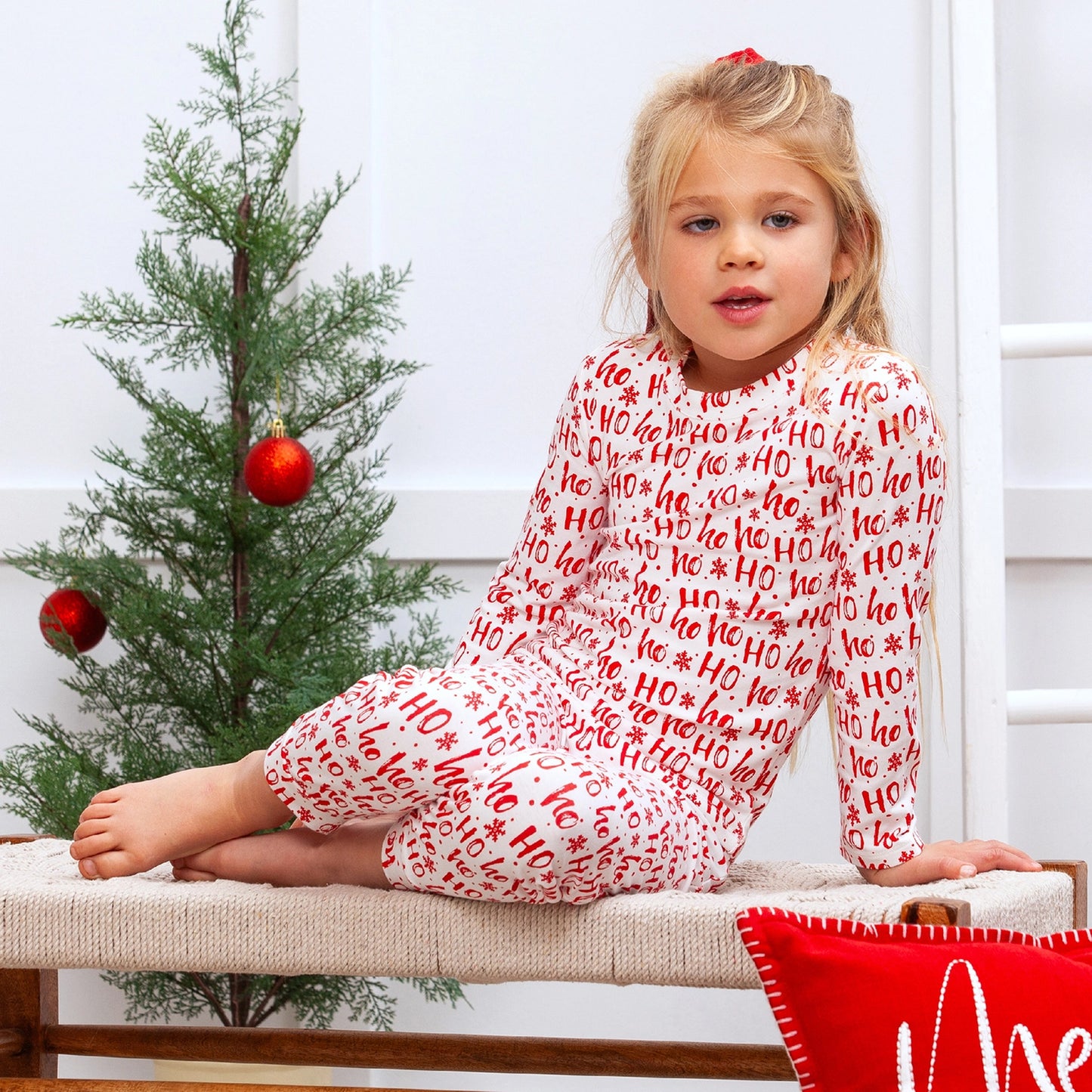 Ho Ho Ho Bamboo Pajama Set