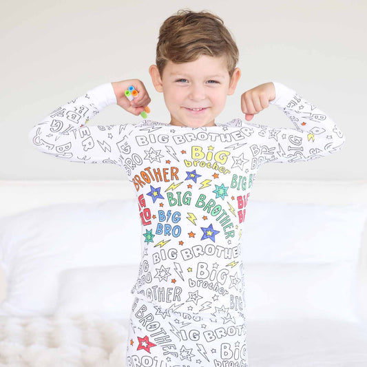 Colorable Big Bro Pajama Set