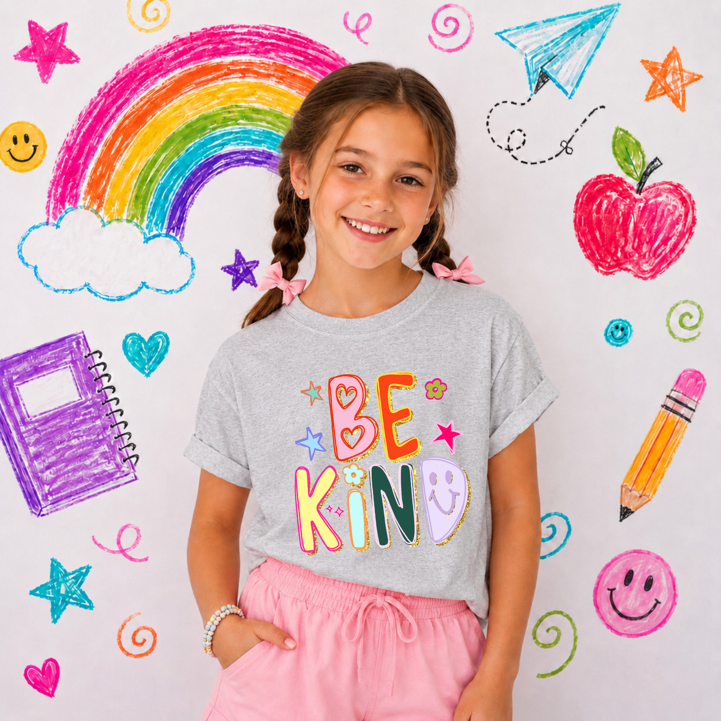 Be Kind Grey Tee