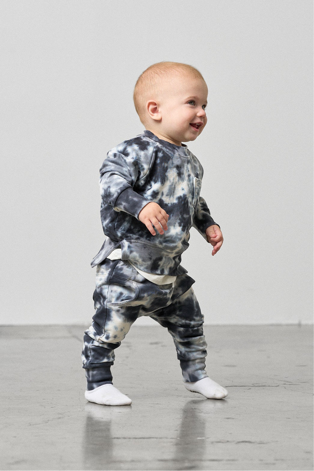 Blue Marble Baby Pullover