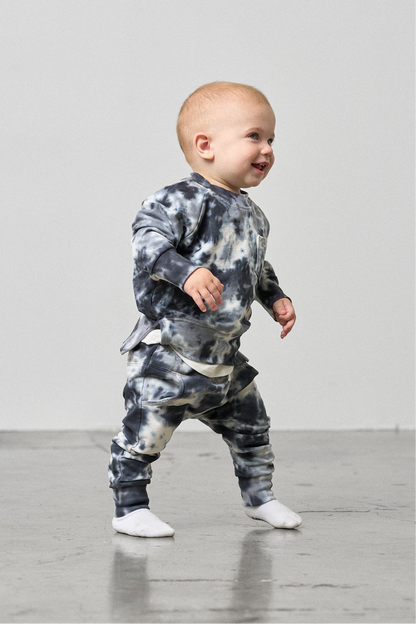 Blue Marble Baby Pullover