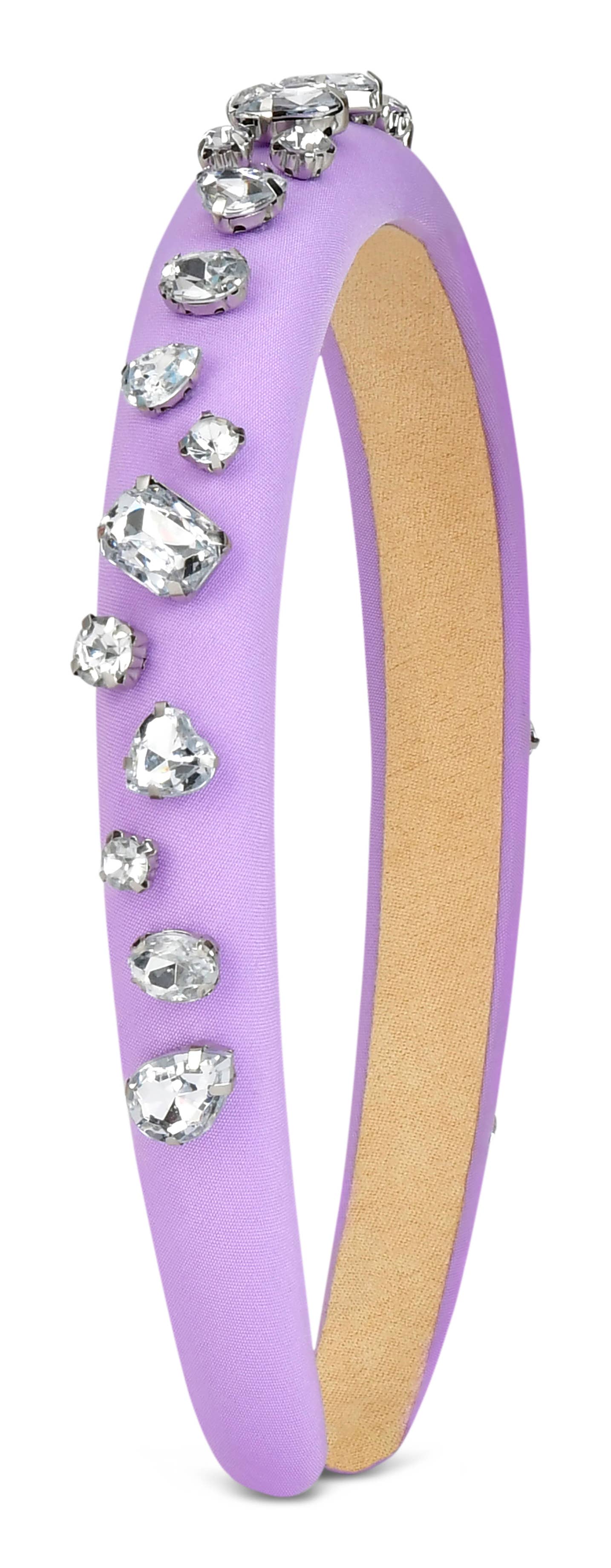 Vivid Violet Gem Headband