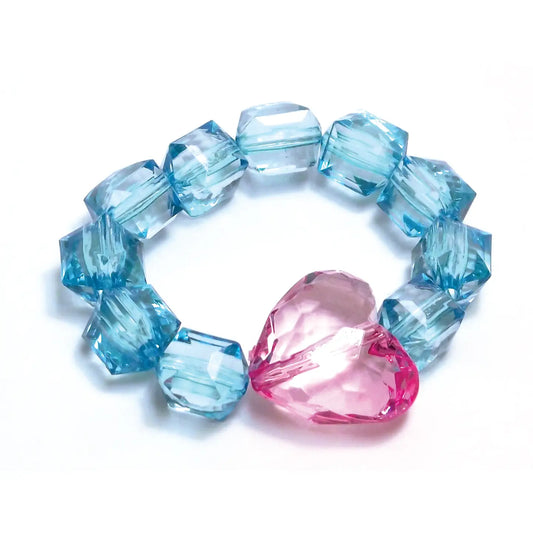 Rock Candy Aqua Stretch Bracelet