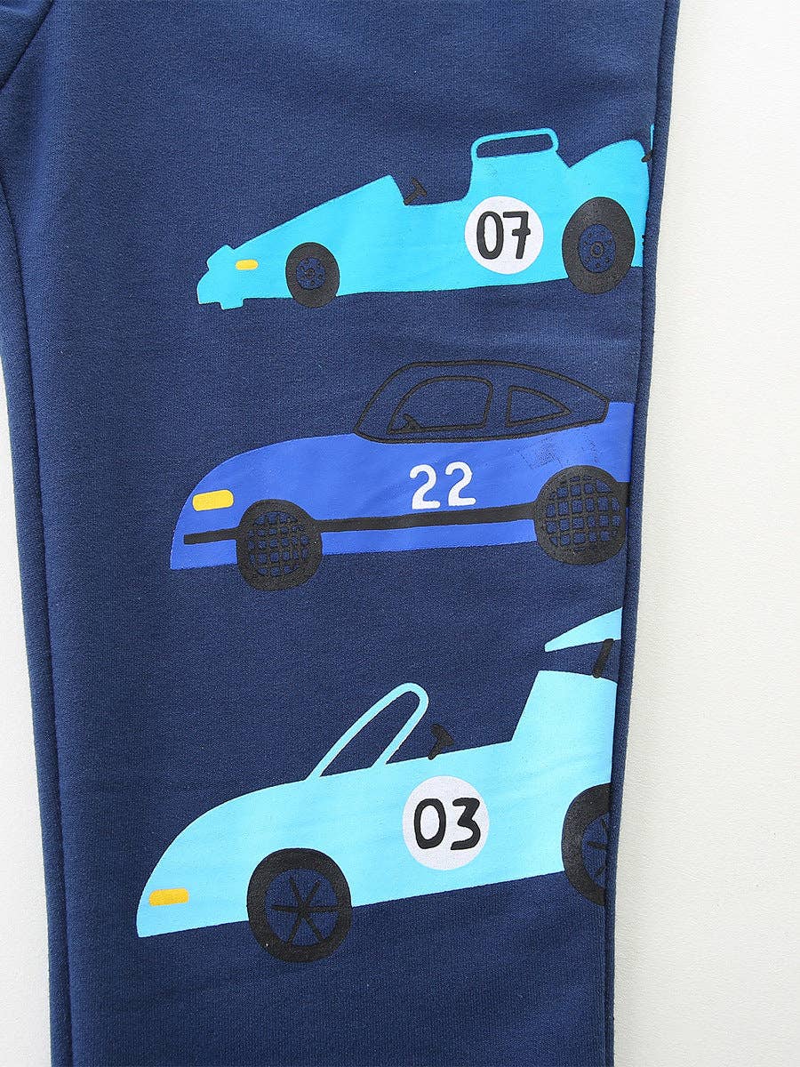 Blue Trio Cars Jogger