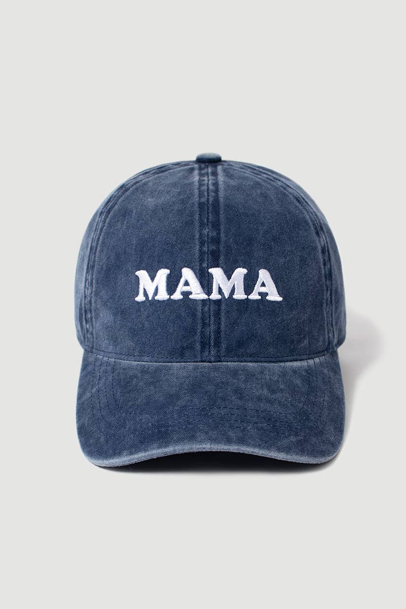MAMA Lavender Washed Baseball Hat