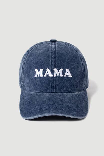 MAMA Lavender Washed Baseball Hat