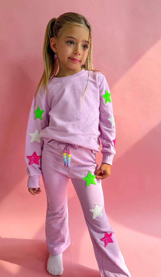 Pink Star Girl Set