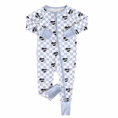Mama's Boy Convertible Zip Romper