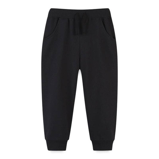 Black Cotton Sweatpant
