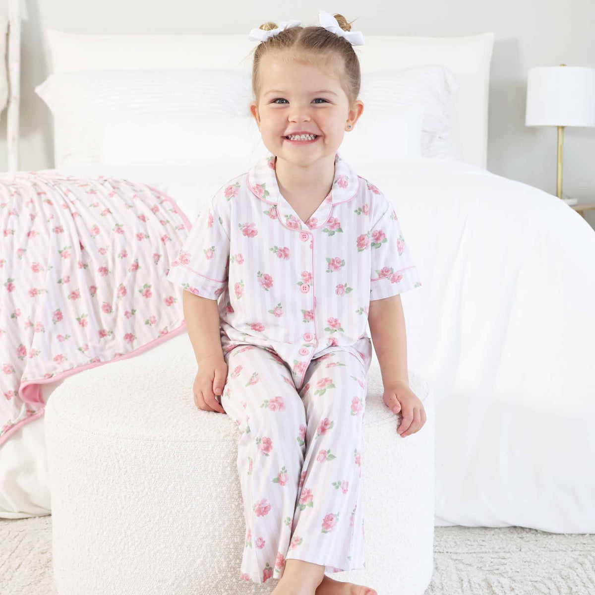 Rosy & Cozy Two Piece Flare Lounge Set