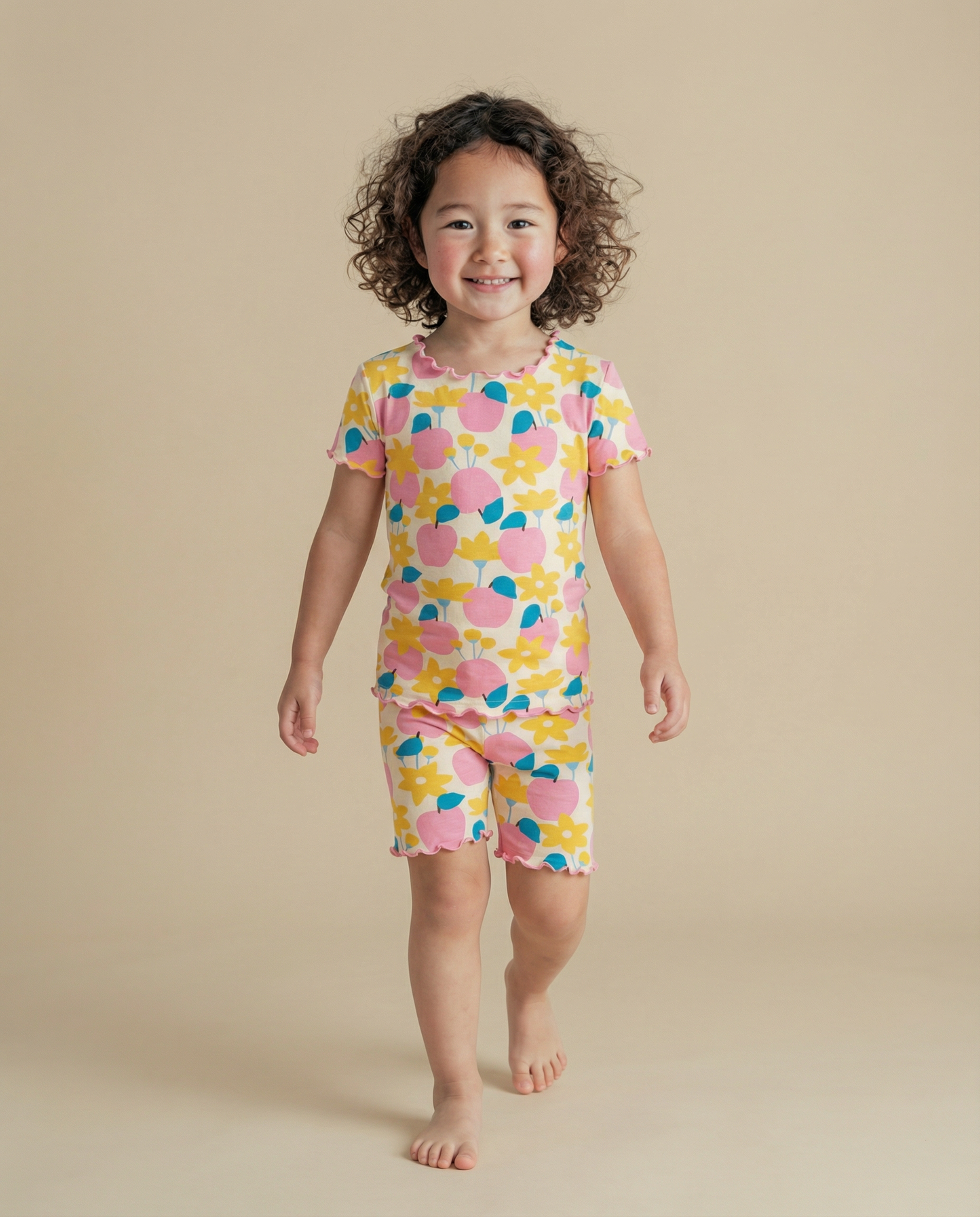 Apple Daisy S/S Pajama Set