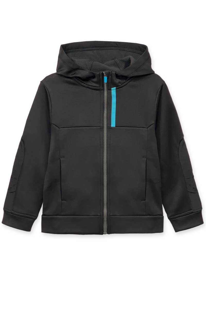Black Fleece Active Zip Up Hoodie