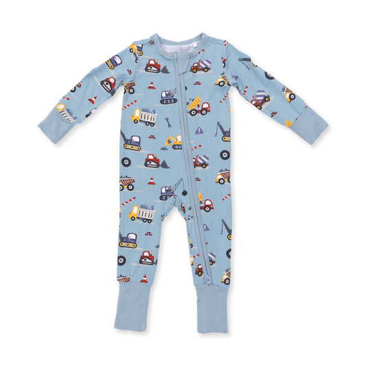 Crayon Construction Bamboo Convertible Romper