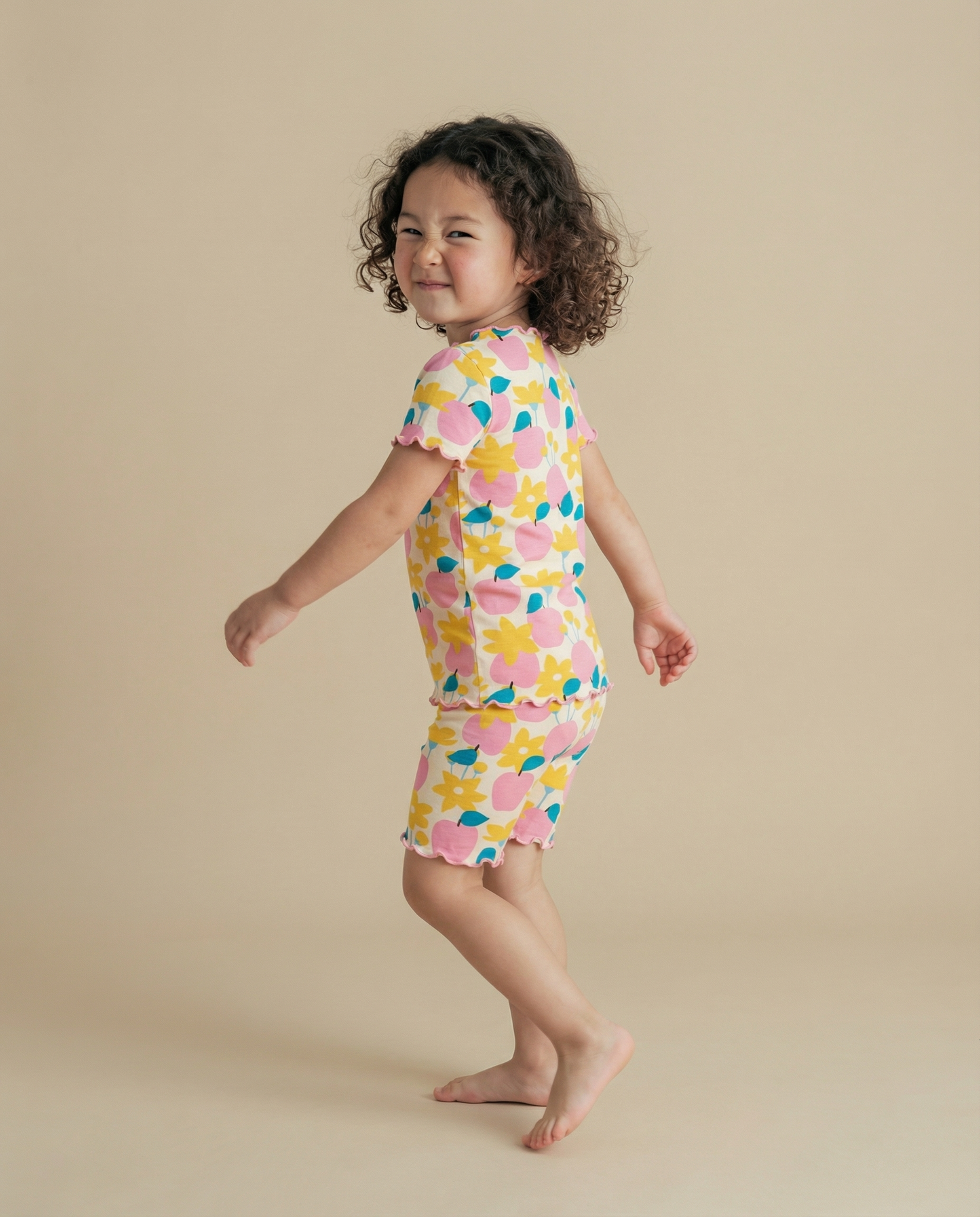 Apple Daisy S/S Pajama Set