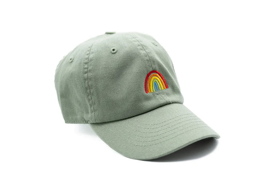 Sage Rainbow Hat