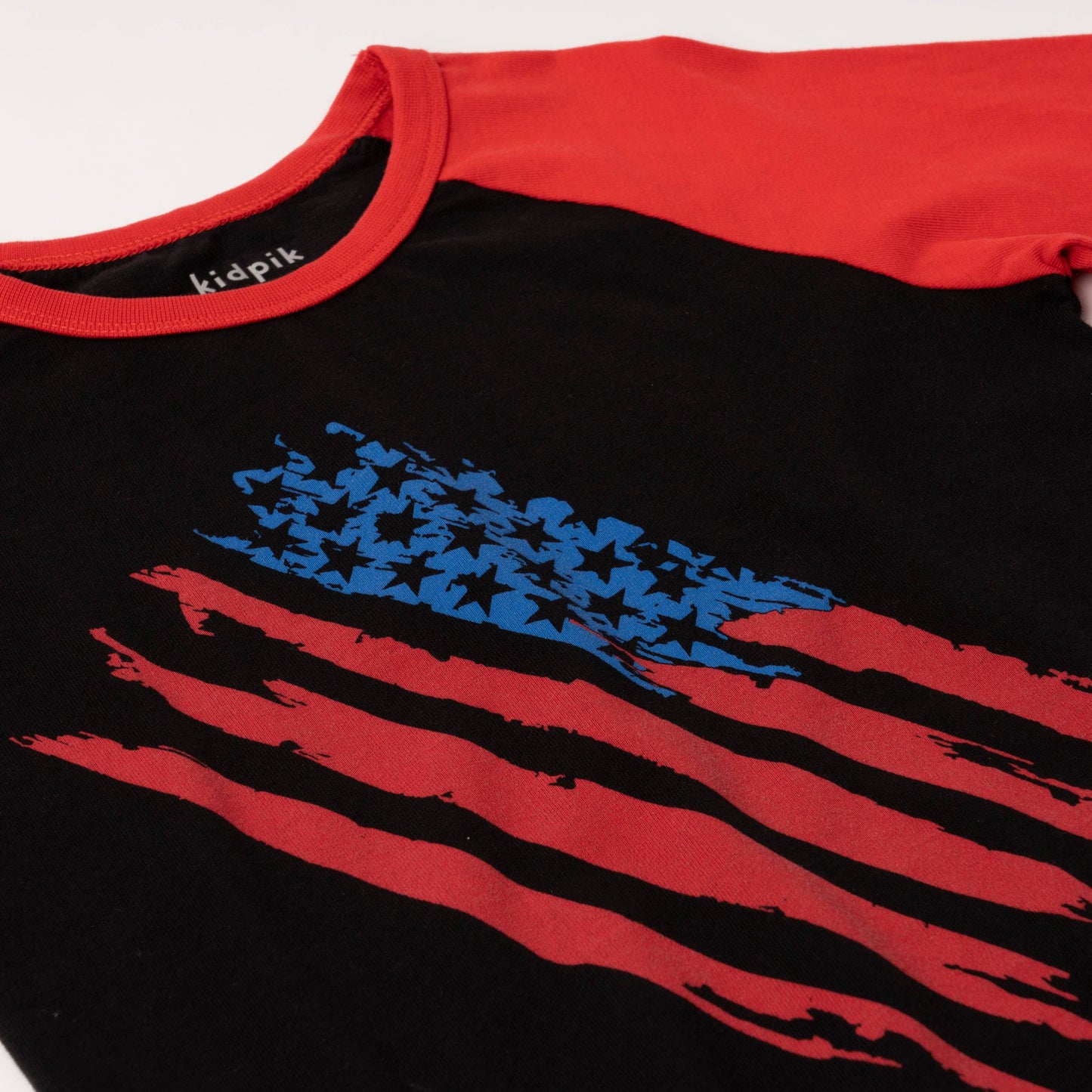 Flag Baseball Tee
