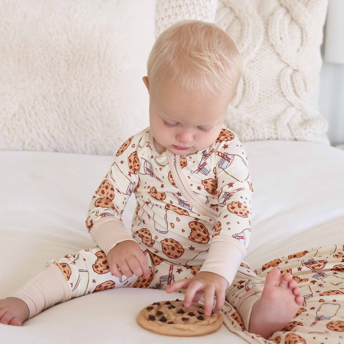Cookie Cuddles Convertible Bamboo Zip Romper