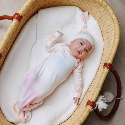 Nova Newborn Knotted Gown