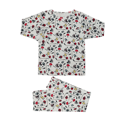 Hockey Bamboo Pajama Set