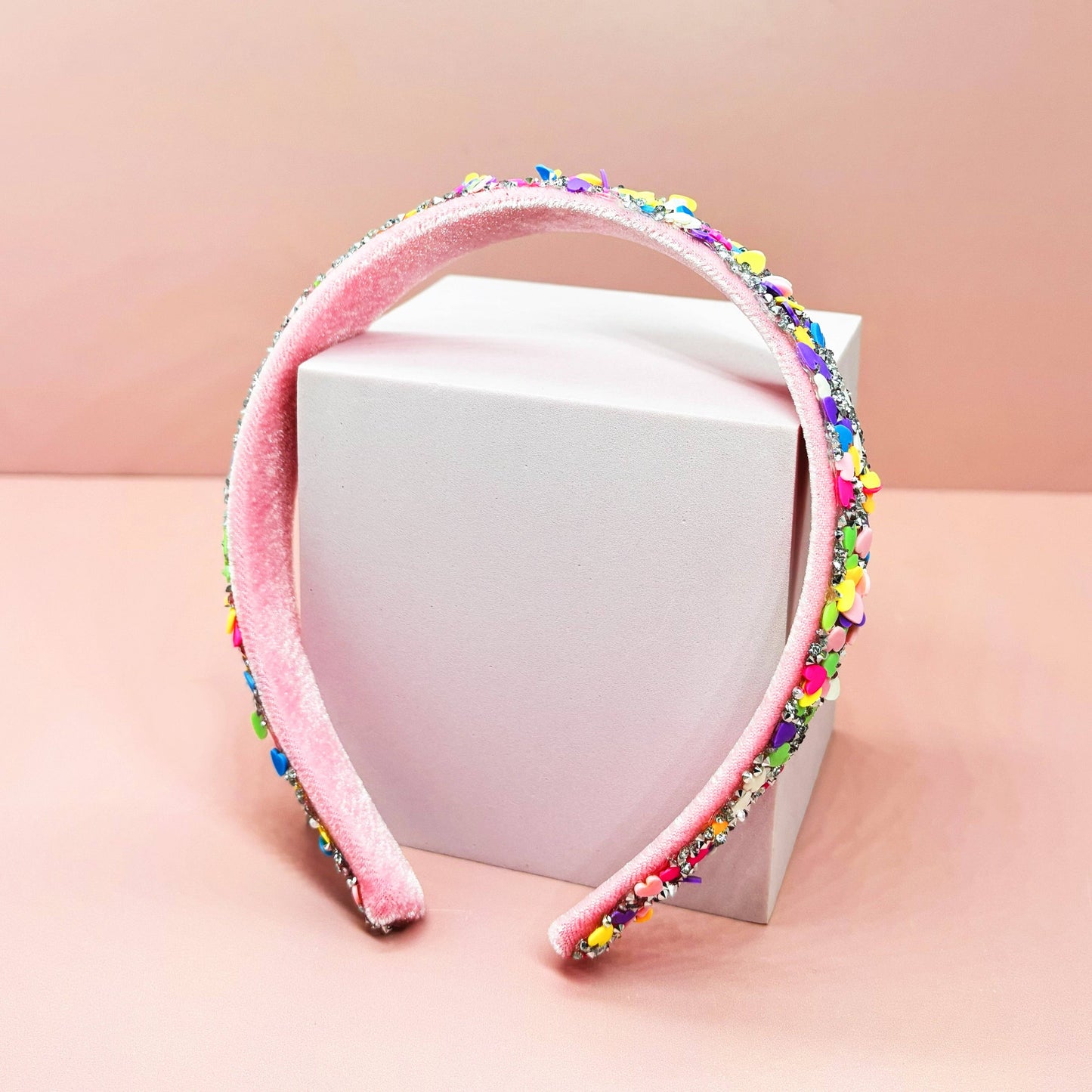 Heart Confetti Headband