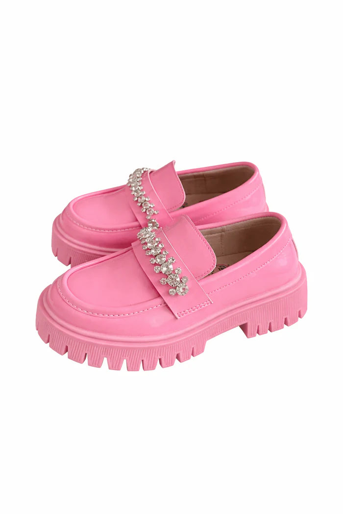 Pink Pearl Loafers