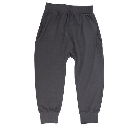 Charcoal Black Harem Pants