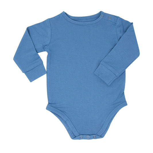 Captain Blue Long Sleeve Bamboo Bodysuit