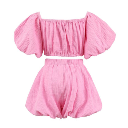 Pink Hailey Bow Set