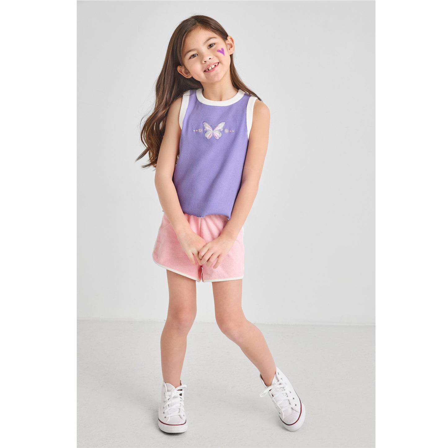 Retro Pink Terry Shorts