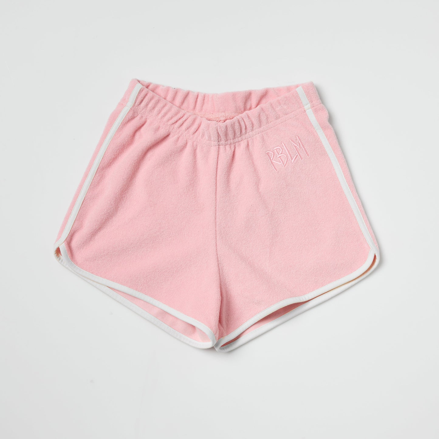 Retro Pink Terry Shorts