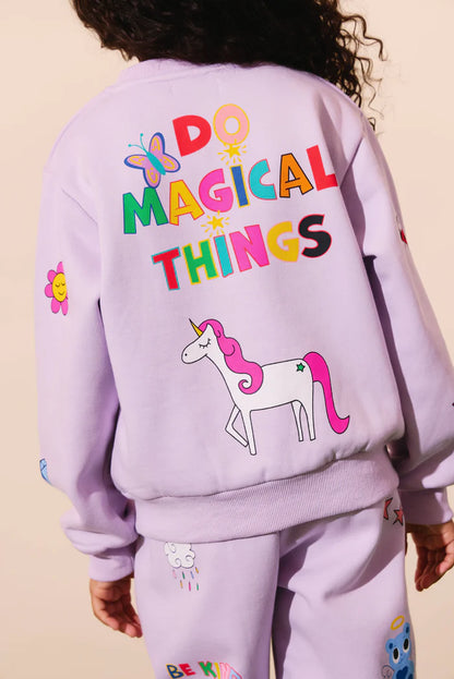 Do Magical Things Doodle Set in Lavender
