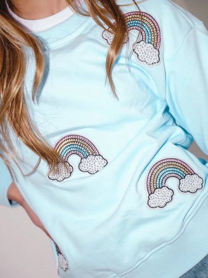 Sparkle Rainbow Sweatshirt