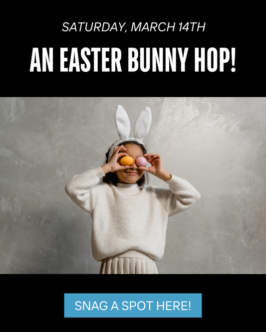 The Easter Bunny at RUE + ROE!