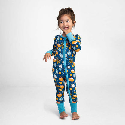 Hanukkah Bamboo Onesie