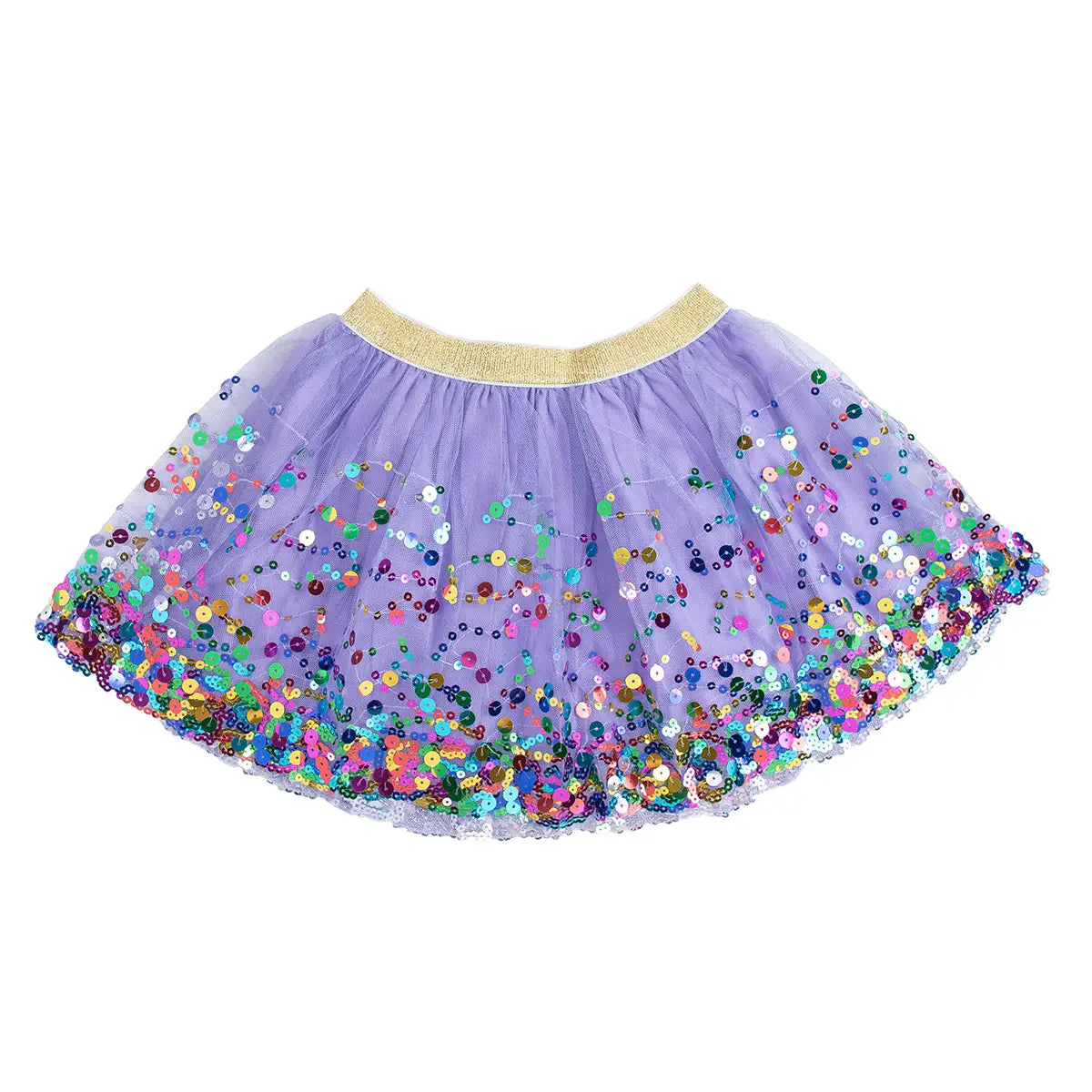 Sweet Wink Lavender Confetti Tulle Skirt