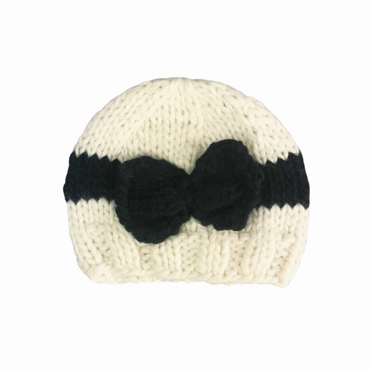Sabrina Bow Knit Hat
