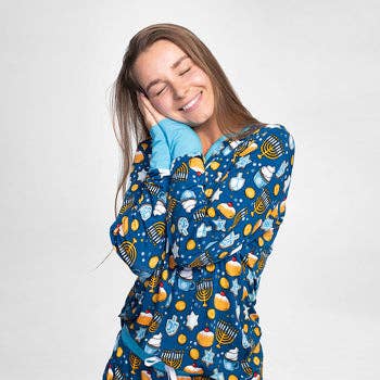 Women's Hanukkah Bamboo Pajama Set