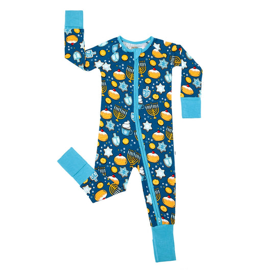 Hanukkah Bamboo Onesie