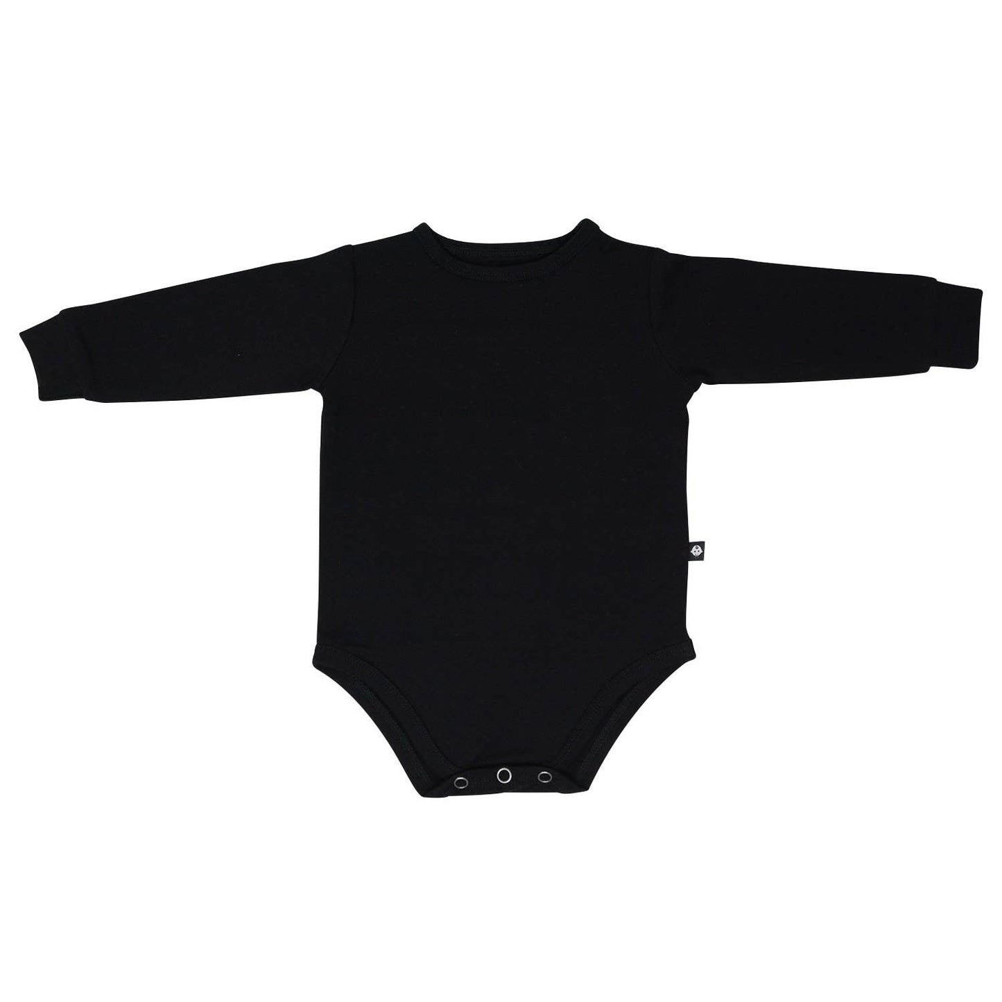 Blazing Black Long Sleeve Bodysuit